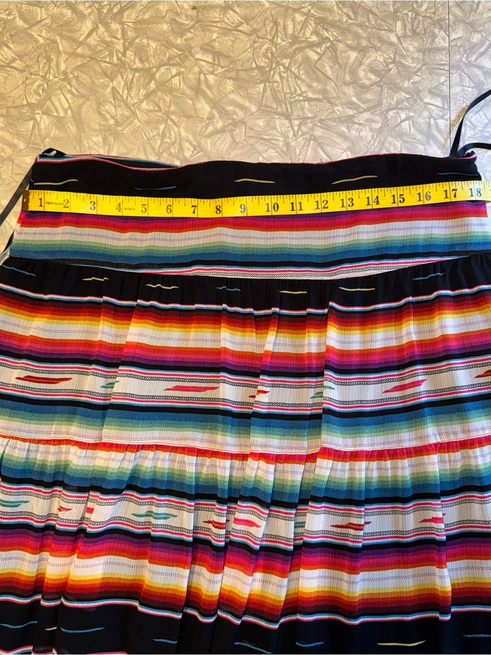Black label Ralph Lauren Serape Skirt - large xl - Picture 4 of 7